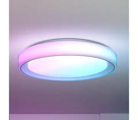 Svietidlá BRILAGI-LED RGB Stmievateľné svietidlo FLOCO LED/30W/230V Wi-Fi Tuya + LED/6W + DO WO800-OEM19