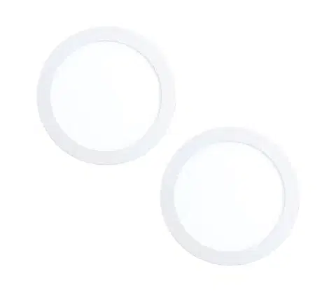 Svietidlá Eglo 32387 - SADA 2× LED zapustené stropné svietidlo FUEVA LED/15,5W/230V 32387