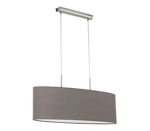 Svietidlá Eglo 31583 Luster na lanku PASTERI E27/2X60W/230V 31583