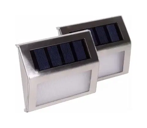 Lampy HÖFFTECH - SADA 2 ks LED solárnych nástenných svietidiel LED/1,2V 400 mAh IP44 13131