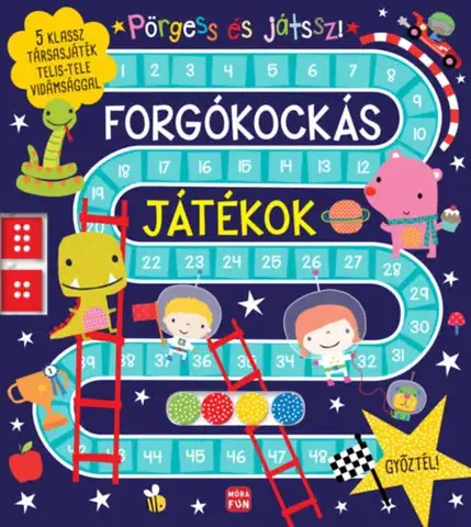 Pre deti a mládež - ostatné Pörgess és játssz! - Forgókockás játékok