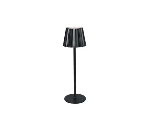 Lampy  LED stmievateľná dobíjacia stolná lampa LED/4W/5V 3000-6000K 1800 mAh čierna 10325