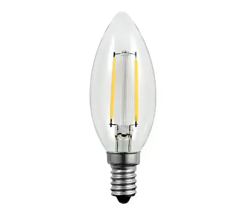 LED osvetlenie  LED Žiarovka FILAMENT C37 E14/2W/230V 3000K 305114