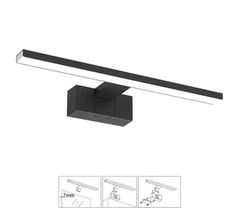 Kúpeľňové zrkadlá  LED Kúpeľňové osvetlenie zrkadla LED/10W/230V 4000K IP44 50 cm KDSN00000031