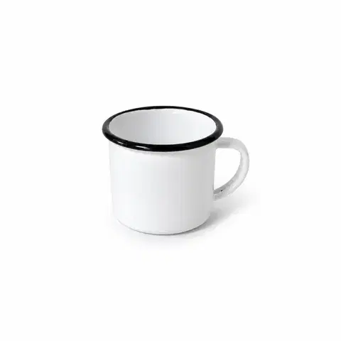 Hrnčeky, šálky, podšálky BELIS - Hrnček 8cm 350ml biely PREMIUM