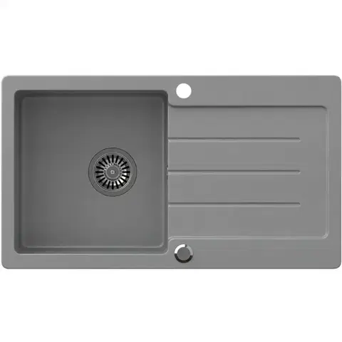 Granitové drezy Drez Forte 111 New 770x440x185 šedý