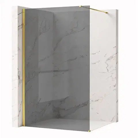 Sprchové dvere REA/S - Sprchová zástena Flexi Grey / Gold 140 KPL-K99780