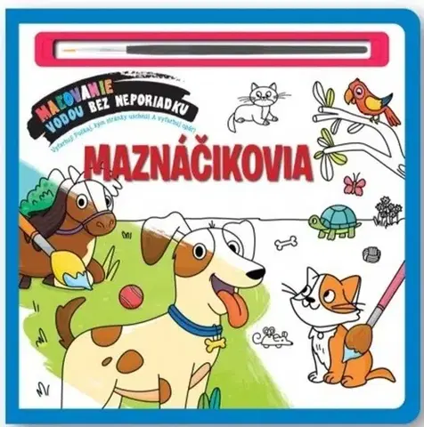 Pre deti a mládež - ostatné Maznáčikovia - Maľovanie vodou bez neporiadku
