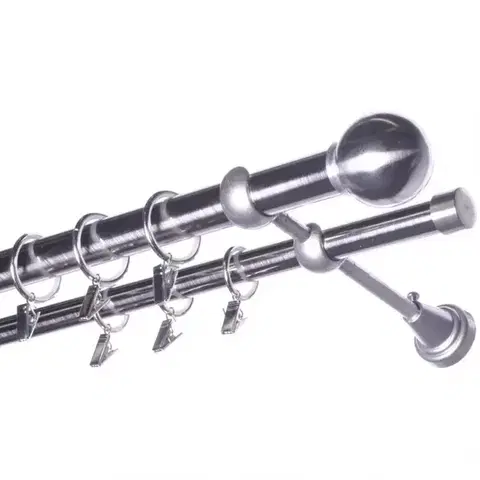 Garniže a kolajničky Garniža fi25 240cm II nikel