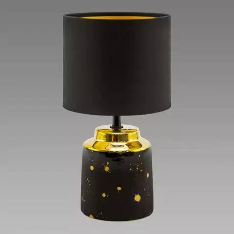 Moderné lampy do obývačky Stolná lampa Helena E14 čierna 03788