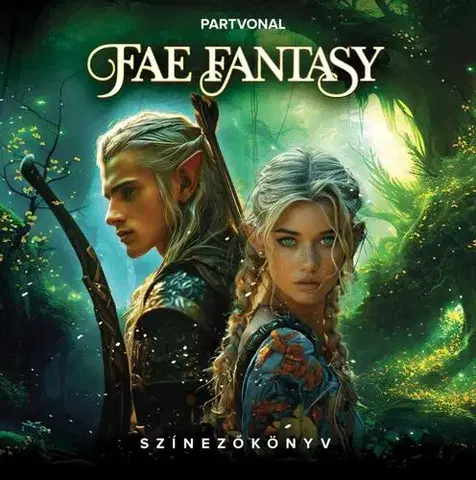 Maľovanky pre dospelých Fae Fantasy - Felnőtt színezőkönyv