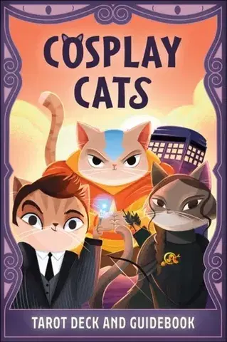 Astrológia, horoskopy, snáre Cosplay Cats Tarot Deck and Guidebook - Amy Chase