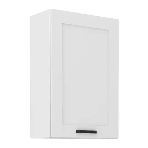 Kuchynské horné skrinky KONDELA Lula 60 G-90 1F horná kuchynská skrinka biela