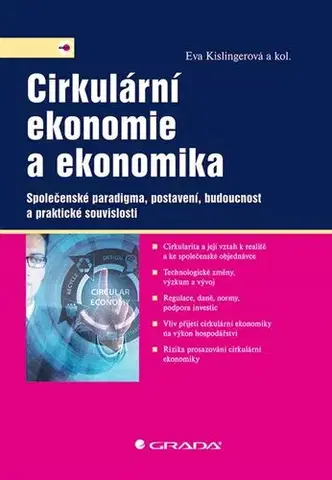 Ekonómia, Ekonomika Cirkulární ekonomie a ekonomika - Eva Kislingerová,Kolektív autorov