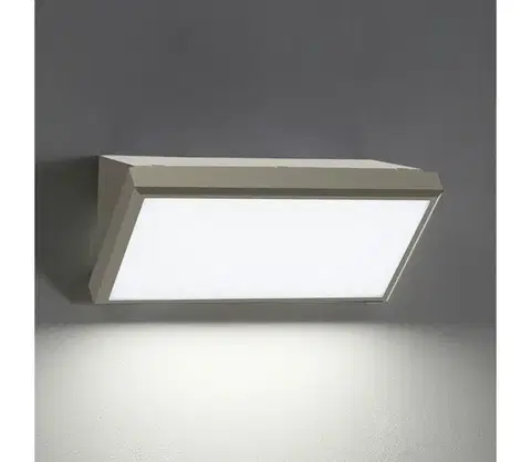 LED osvetlenie BRILAGI - LED Vonkajšie nástenné svietidlo TRIANGLE LED/20W/230V šedá IP65 BRI197