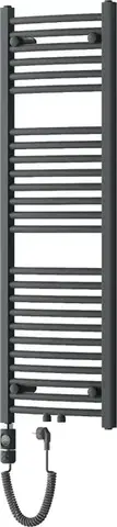Radiátory do kúpeľne MEXEN/S - Ares radiátor + vykurovacia tyč 1200 x 400 mm, 600 W, antracit W102-1200-400-2600-66
