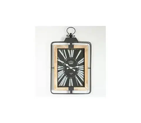 Predlžovacie káble Eurolamp Nástenné hodiny 1xAA 76x46 béžová/čierna 753-13036