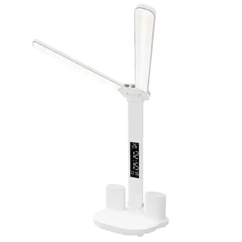 Stolné lampy na písací stôl Stolová lampa DALIS WHITE CCT 11W DIM USB LB1