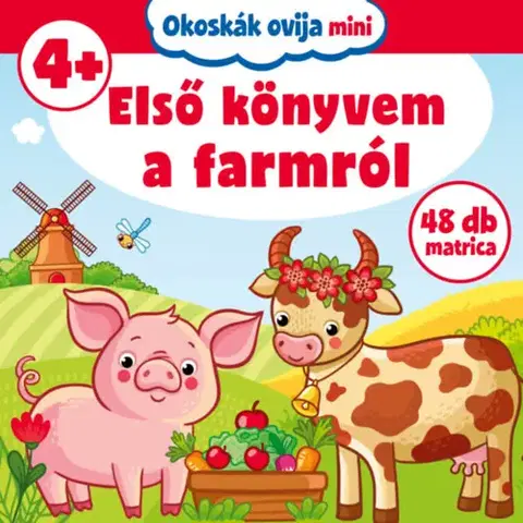 Nalepovačky, vystrihovačky, skladačky Okoskák ovija mini - Első könyvem a farmról