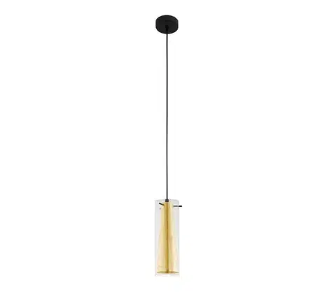 Svietidlá Eglo 97651 - Luster na lanku PINTO GOLD 1xE27/60W/230V 97651
