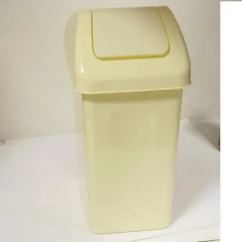 Odpadkové koše Kinekus Koš na odpad plastový, 25L, SWING, perleť