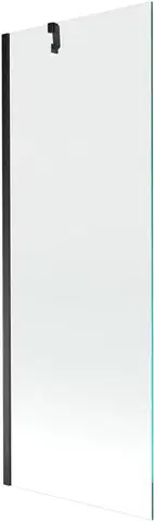 Sprchové dvere MEXEN/S - Next vaňová zástena FIX 70x150, transparent, čierna 895-070-000-00-00-70