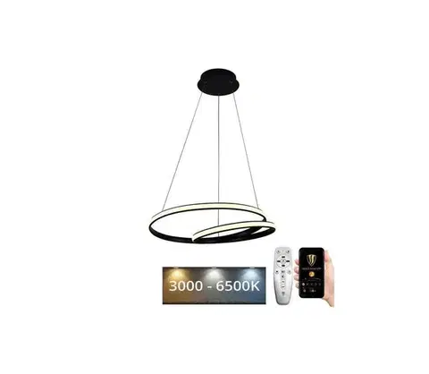 Svietidlá  LED Stmievateľný luster na lanku LED/65W/230V 3000-6500K + DO J4302/B