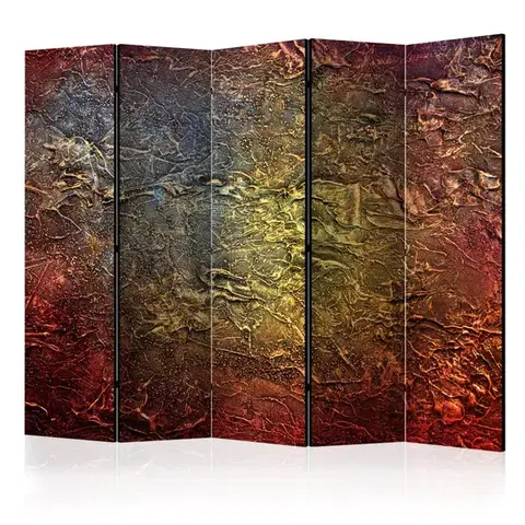 Paravány Paraván Red Gold Dekorhome