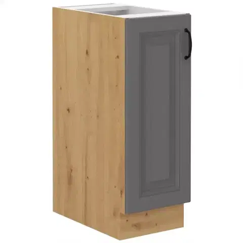 Kuchynské skrinky stojace Kuchynská skrinka Stilo dustgrey/artisan 30d cargo bb