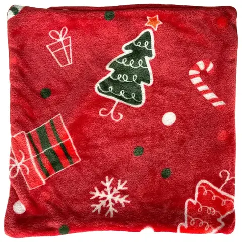 Dekoračné obliečky Obliečka na vankúš Christmas 40x40 cm červená