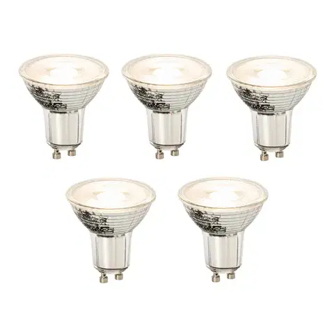 LED osvetlenie Sada 5 stmievateľných LED žiaroviek GU10 8W 660lm 3000K