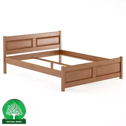 Drevené postele Posteľ buková LK109–160x200 cherry