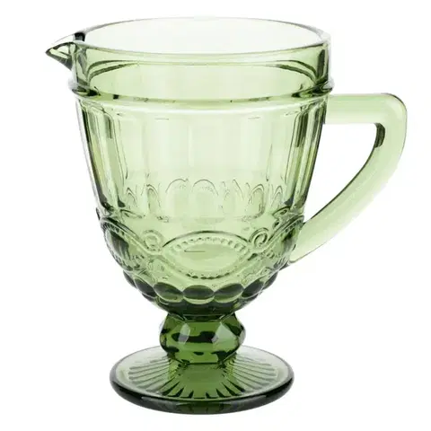 Džbány KONDELA Savoy džbán na vodu 1150 ml zelená