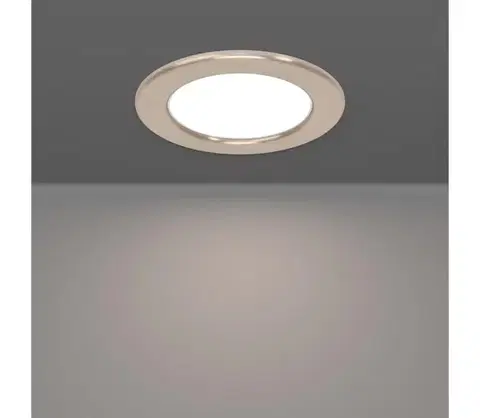 LED osvetlenie Eglo 901435-LED Stropné podhľadové svietidlo FUEVA-Z LED/5W/230V 12cm IP44 chróm 901435