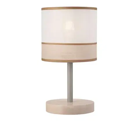 Lampy  Stolná lampa ANDREA 1xE27/60W/230V LN 1.55/A BIAŁY