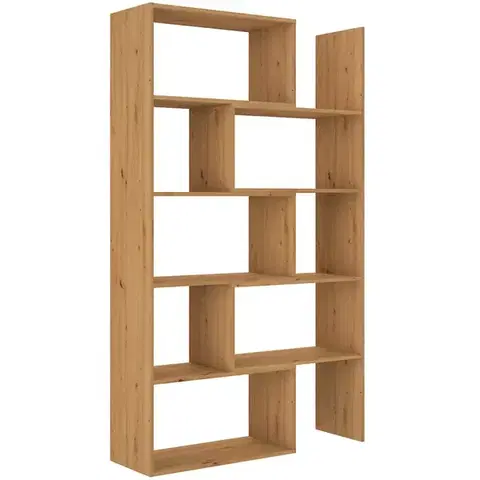 Vitríny a regály do obývačky Regál Karol 02 artisan