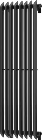 Radiátory do kúpeľne MEXEN - Atlanta vykurovací rebrík/radiátor 1200 x 405 mm, 646 W, čierny W211-1200-405-00-70