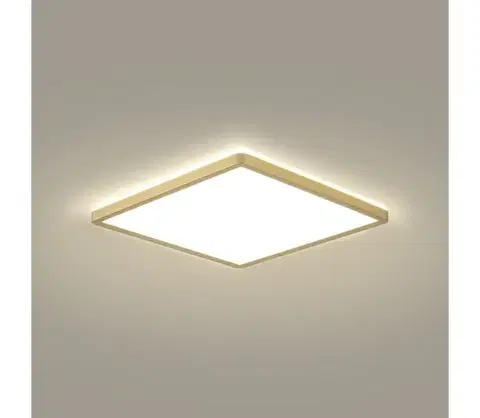 Svietidlá BRILAGI - LED kúpeľňové svietidlo ULTRA SLIM LED/24W/230V 42x42 cm zlaté IP54 BRI584