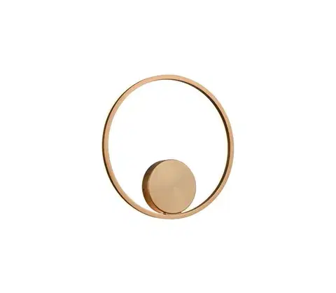 Svietidlá Redo 01-1701 - LED Nástenné svietidlo ORBIT LED/28W/230V bronz 01-1701
