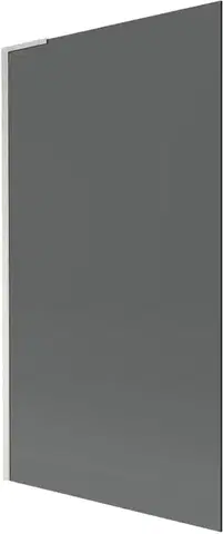 Sprchové dvere MEXEN/S - Next L vaňová zástena FIX 100 x 150, grafit, nikel kartáčovaná 895-100-000-03-40-97