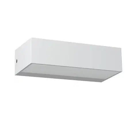 Svietidlá Redo 90372 - LED Vonkajšie nástenné svietidlo LAMPRIS LED/9,5W/230V IP65 biela 90372