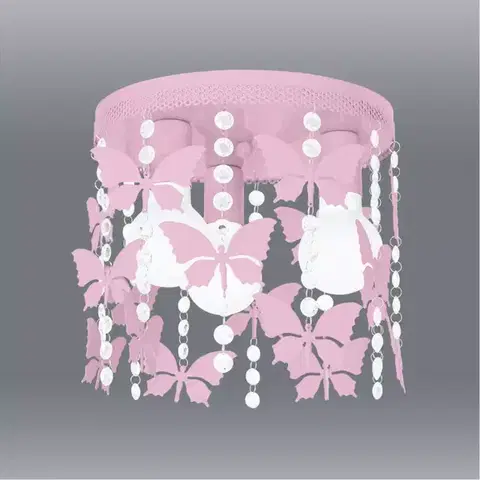 Lampy do spálne Luster Angelica Pink MLP 1165 LW3