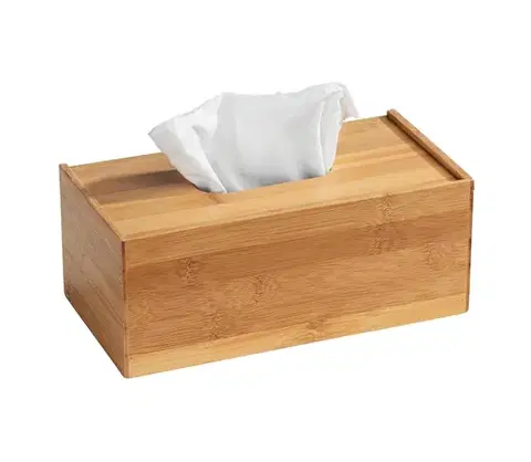 Svietidlá WENKO 23925100 - Box na vreckovky TERRA 25x13 cm hnedá 23925100
