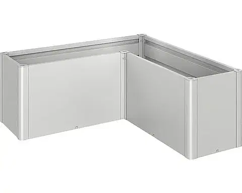 Truhlíky Biohort Hrantík BIOHORT Belvedere L 152 x 152 x 61 cm (strieborná metalíza)