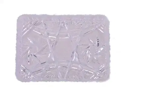 Podnosy a tácky Kinekus Podnos, imitácia krištáľu 15x11cm