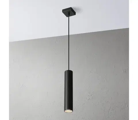 Svietidlá BRILAGI - Luster na lanku CRISPINA 1xGU10/10W/230V čierna 8590828132424