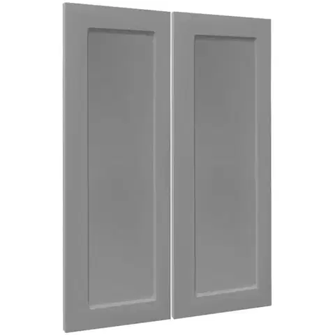 Kuchynské skrinky Čelo skrinky Luxeo F15-G80(100) rám grey