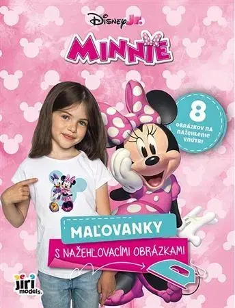 Pre deti a mládež - ostatné Maľovanky s nažehľovacími obrázkami Minnie