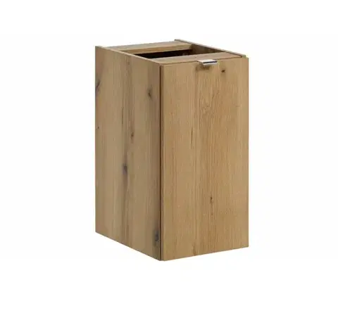 Skrinky do kúpeľne ArtCom Závesná skrinka do kúpeľne NOVA Oak 81-30-1D | 30 cm