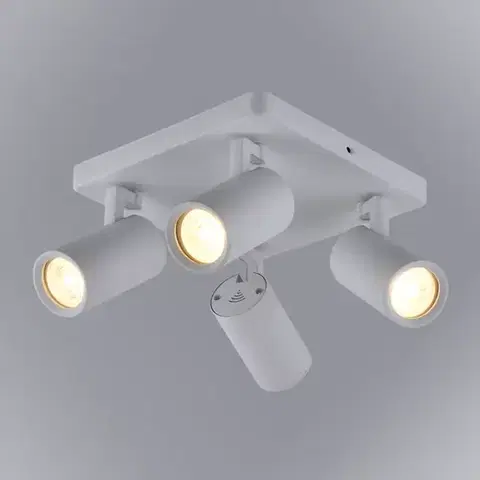 Moderné lampy do obývačky Luster Grey biely VO2108 PL4